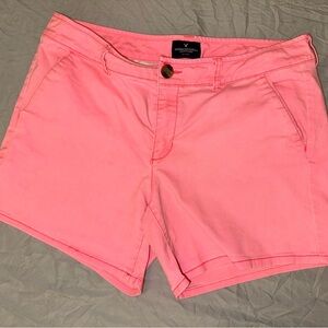 American Eagle Outfitters Women's Vibrant Pink Shorts